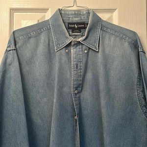 Men’s Ralph Lauren Button Down Demin shirt
